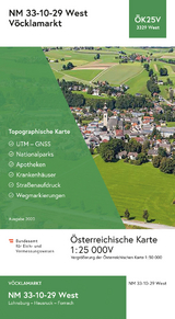 BEV-Karte 3329-West, V&ouml;cklamarkt 1:25 000V - 