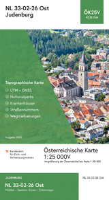 BEV-Karte 4226-Ost, Judenburg 1:25 000V - 