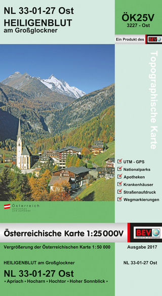 BEV-Karte 3227-Ost, Heiligenblut am Großglockner 1:25 000V