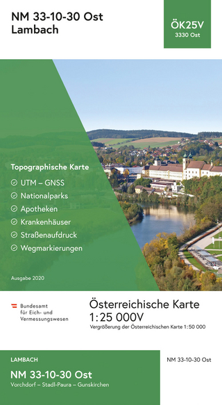 BEV-Karte 3330-Ost, Lambach 1:25 000V