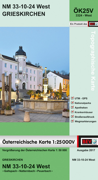 BEV-Karte 3324-West, Grieskirchen 1:25 000V