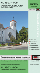 BEV-Karte 5214-Ost, Oberpullendorf / Felsőpulya 1:25 000V - 
