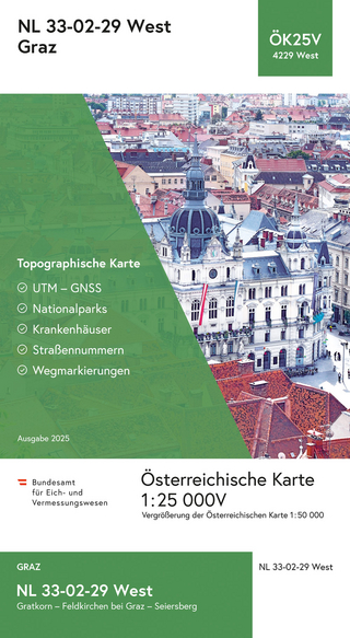 BEV-Karte 4229-West, Graz 1:25 000V