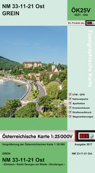 BEV-Karte 4321-Ost, Grein 1:25 000V