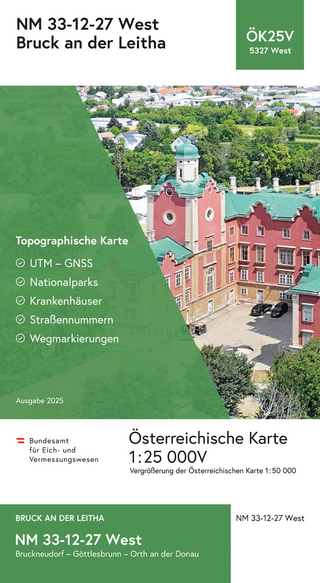 BEV-Karte 5327-West, Bruck an der Leitha 1:25 000V