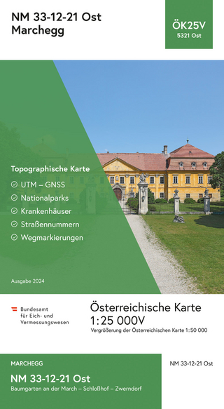 BEV-Karte 5321-Ost, Marchegg 1:25 000V