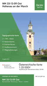 BEV-Karte 5309-Ost, Hohenau an der March 1:25 000V - 
