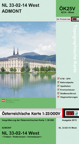 BEV-Karte 4214-West, Admont 1:25 000V - 