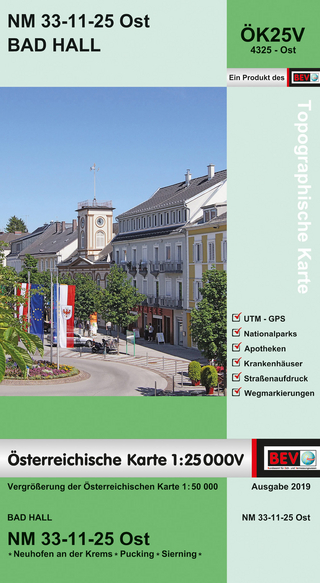 BEV-Karte 4325-Ost, Bad Hall 1:25 000V
