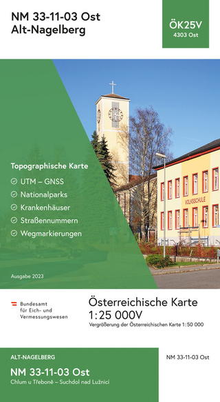 BEV-Karte 4303-Ost, Alt-Nagelberg 1:25 000V