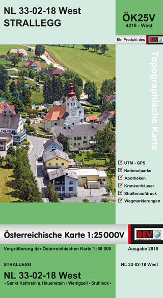 BEV-Karte 4218-West, Strallegg 1:25 000V