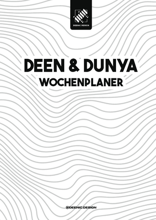 Deen & Dunya Wochenplaner