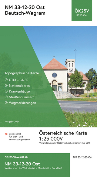 BEV-Karte 5320-Ost, Deutsch-Wagram 1:25 000V