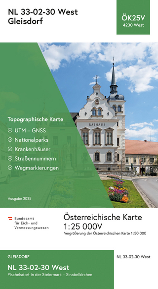 BEV-Karte 4230-West, Gleisdorf 1:25 000V