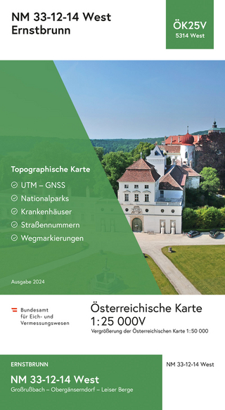 BEV-Karte 5314-West, Ernstbrunn 1:25 000V