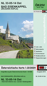 BEV-Karte 4114-Ost, Bad Eisenkappel / Železna Kapla 1:25 000V - 