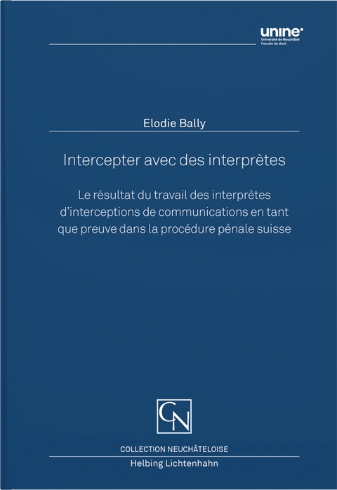 Intercepter avec des interpr&egrave;tes - Elodie Bally