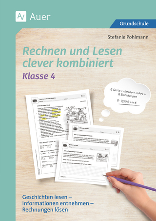 Rechnen und Lesen clever kombiniert Klasse 4