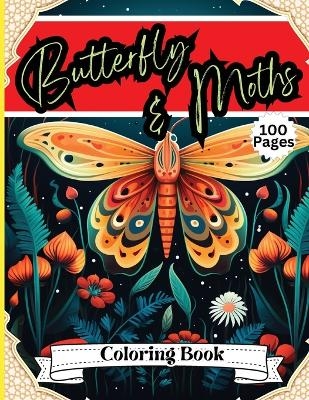 Butterfly & Moth Coloring Book