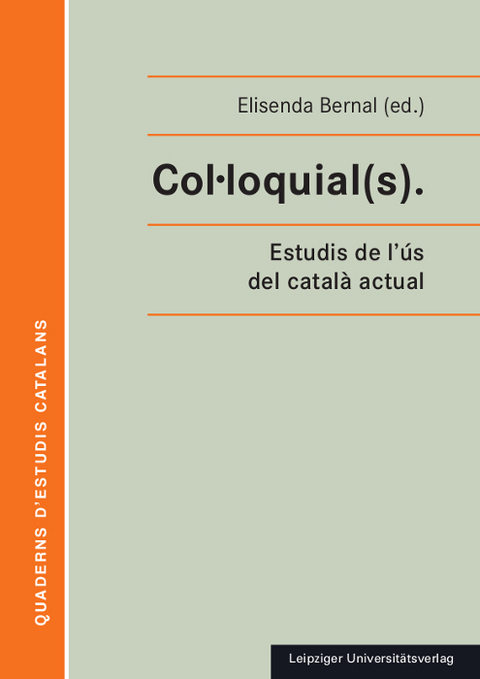 Col&middot;loquial(s). - 