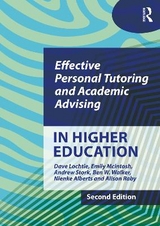 Effective Personal Tutoring and Academic Advising in Higher Education - LOCHTIE, DAVE; McIntosh, Emily; Stork, Andrew; Walker, Ben W.; Alberts, Nienke