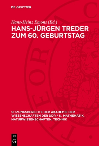 Hans-Jürgen Treder zum 60. Geburtstag