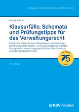 Klausurf&auml;lle, Schemata und Pr&uuml;fungstipps f&uuml;r das Verwaltungsrecht - Thomas Palm, Thomas Rohde