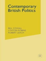 Contemporary British Politics - Coxall, W. N.; Robins, Lynton; Roberts, Lynton