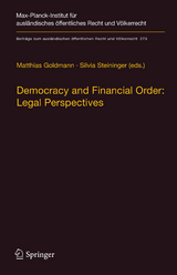Democracy and Financial Order: Legal Perspectives - 