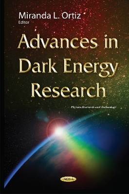 Advances in Dark Energy Research - 
