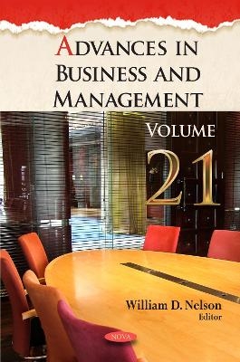 Advances in Business and Management. Volume 21 - 