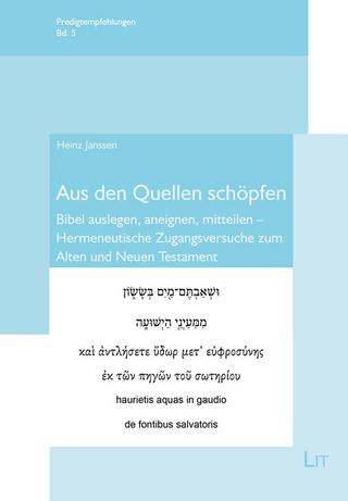 Aus den Quellen schöpfen