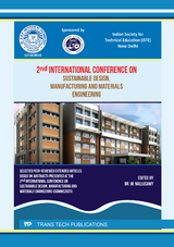 2nd International Conference on Sustainable Design, Manufacturing and Materials Engineering - 
