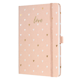 SIGEL JN335 Notizbuch Jolie, ca. A5, liniert, rosa