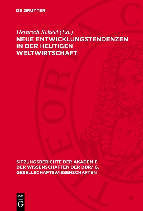 Neue Entwicklungstendenzen in der heutigen Weltwirtschaft - 