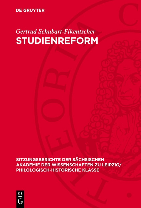 Studienreform - Gertrud Schubart-Fikentscher