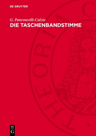 Die Taschenbandstimme