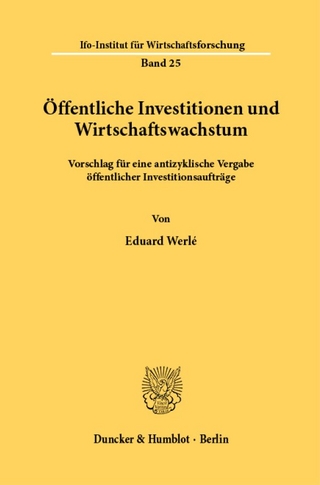 Öffentliche Investitionen und Wirtschaftswachstum.
