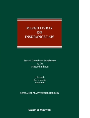 MacGillivray on Insurance Law