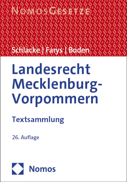 Landesrecht Mecklenburg-Vorpommern - 