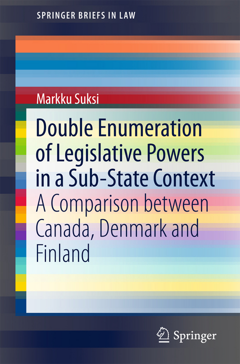 Double Enumeration of Legislative Powers in a Sub-State Context - Markku Suksi