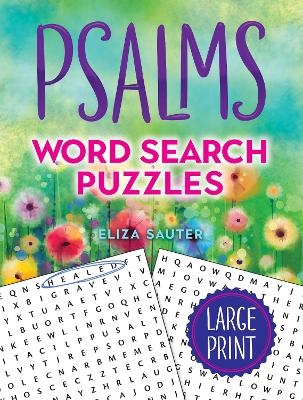 Psalms Word Search Puzzles (Large Print) - Eliza Sauter