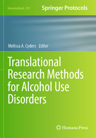 Translational Research Methods for Alcohol Use Disorders