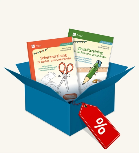 Paket: Bleistift-/Scherentraining f&uuml;r Rechts- & Linksh&auml;nde