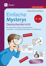 Einfache Mysterys Deutschunterricht 5-10 - Natalie Beham-M&ouml;&szlig;mer