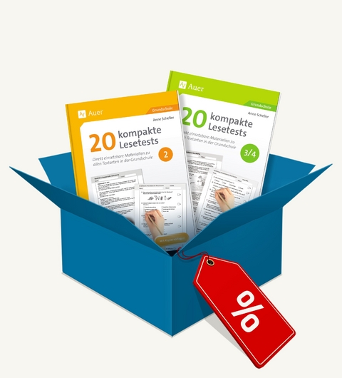 Paket: Kompakte Lesetests f&uuml;r die Grundschule