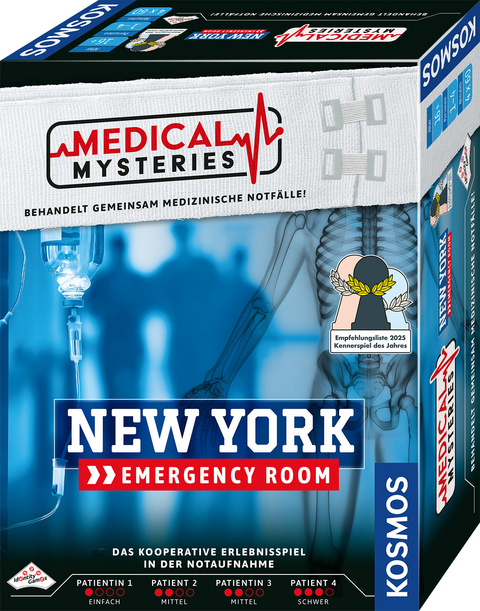 Medical Mysteries New York - Nicholas Cravotta, Rebecca Bleau, Team Identity Games