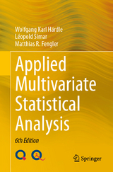Applied Multivariate Statistical Analysis - Härdle, Wolfgang Karl; Simar, Léopold; Fengler, Matthias R.