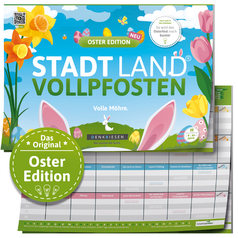 DENKRIESEN - STADT LAND VOLLPFOSTEN&reg; - OSTER EDITION - "Volle M&ouml;hre." - Denis G&ouml;rz, Ricardo Barreto