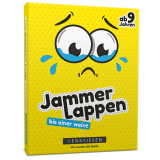 DENKRIESEN - JAMMERLAPPEN® - Das dramatisch lustige Kartenspiel - 